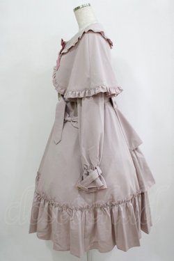 画像2: Amavel / Dolly Ribbon ケープトレンチコート Free ピンク H-25-09-30-1015-CA-CO-NS-ZH