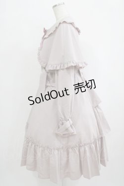 画像2: Amavel / Dolly Ribbon ケープトレンチコート Free ピンク H-25-09-30-1015-CA-CO-NS-ZH