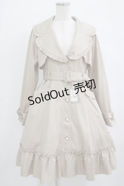 画像1: Amavel / French Frillトレンチコート Free ベージュ H-25-09-30-1017-CA-CO-NS-ZH