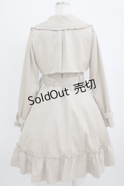 画像3: Amavel / French Frillトレンチコート Free ベージュ H-25-09-30-1017-CA-CO-NS-ZH