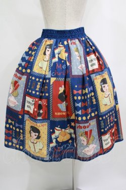 画像3: POM POM（海外ロリータブランド） / Showa Girlスカート M ブルー H-25-09-30-1020-PU-SK-NS-ZH