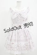 LIZ LISA / Whip Bear Home Cafe柄ワンピース Free ピンク H-25-09-30-1022-LO-OP-NS-ZH