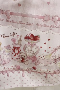 画像4: LIZ LISA / Whip Bear Home Cafe柄ワンピース Free ピンク H-25-09-30-1022-LO-OP-NS-ZH