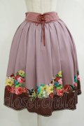 axes femme POETIQUE / ディズニー バンビ/スカート M ピンク H-25-09-30-1023-AX-SK-NS-ZH