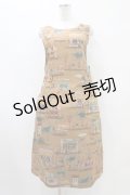 Jane Marple Dans Le Salon / Soiree a Parisダブリエドレス M ベージュ H-25-10-01-030-JM-OP-KB-ZH