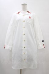 ネバアランド / きら星セーラーワンピース  白 H-25-10-01-041-LO-OP-KB-ZH