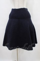 Jane Marple Dans Le Salon / フレアースカート  ネイビー H-25-10-01-044-JM-SK-KB-ZH