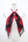 PUTUMAYO / チャーム付リボンタイ  レッド H-25-10-01-007-PT-ZA-KB-ZH