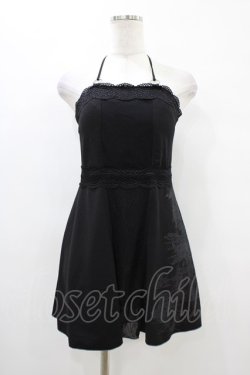 画像1: Ozz oneste / カップ付チュニックキャミ  黒 H-25-10-01-048-OO-TO-KB-ZH