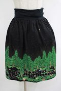 Cherir la femme / オリプリスカート M ブラック H-25-10-01-1030-LO-SK-NS-ZH