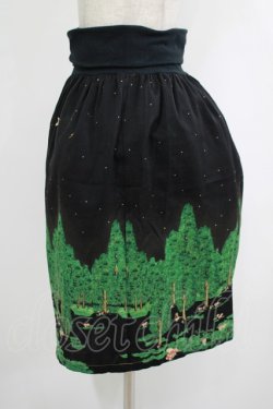 画像2: Cherir la femme / オリプリスカート M ブラック H-25-10-01-1030-LO-SK-NS-ZH