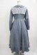画像3: Maison de FLEUR Petite Robe canone / 星に届きそうなワンピース M Light Blue H-25-10-01-1031-EL-OP-NS-ZH (3)