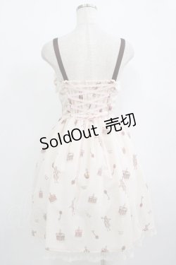 画像3: Innocent World / King of Lolitaジャストウエストジャンパースカート M ピンク H-25-10-01-1032-IW-OP-NS-ZH