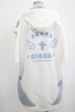 画像3: NOEMIE / ねこ耳配色オープンショルダージャージ Free オフ/サックス H-25-10-01-1047-GO-TO-NS-ZH