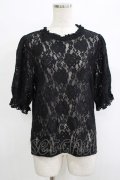 m petit by misako / TT*AOKシアートップス M ブラック H-25-10-01-1049-LO-TO-NS-ZH