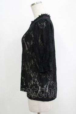 画像2: m petit by misako / TT*AOKシアートップス M ブラック H-25-10-01-1049-LO-TO-NS-ZH