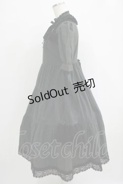 画像2: BABY,THE STARS SHINE BRIGHT / チョーカー付 ベビードール風ワンピース Free ブラック H-25-10-01-1001-BA-OP-NS-ZH