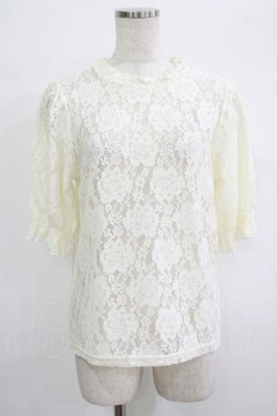 画像1: m petit by misako / TT*AOKシアートップス M 生成り H-25-10-01-1050-LO-TO-NS-ZH