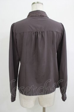 画像3: axes femme / 襟付ブラウス M グレー H-25-10-01-1052-AX-BL-NS-ZH
