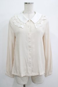 mayla classic / Laprinp girls' schoolレース襟トップス Free 生成り H-25-10-01-1060-LO-TO-NS-ZH