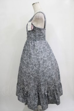 画像2: m petit by misako / MSKトワルドジュイジャンパースカート M グレー H-25-10-01-1005-LO-SK-NS-ZH