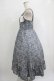 画像2: m petit by misako / MSKトワルドジュイジャンパースカート M グレー H-25-10-01-1005-LO-SK-NS-ZH (2)