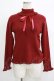 画像1: m petit by misako / サンリオキャラクターズコラボ キティ ニットプルオーバー S レッド H-25-10-01-1066-LO-TO-NS-ZH (1)