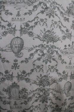 画像4: m petit by misako / MSKトワルドジュイジャンパースカート M グレー H-25-10-01-1005-LO-SK-NS-ZH