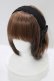 画像1: m petit by misako / TT*AMレースカチューシャ  ブラック H-25-10-01-1079-LO-AC-NS-ZH (1)