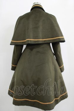 画像3: axes femme kawaii / ケープ付きナポレオンコート M カーキ H-25-10-01-1006-AX-CO-NS-ZH