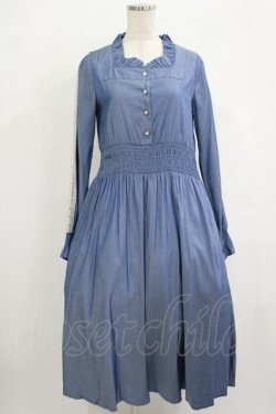 画像1: mayla classic / Princess Collection Croix Princess lumiere voilee Free ブルー H-25-10-01-1007-LO-OP-NS-ZH