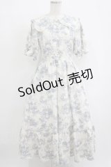 m petit by misako / トワルドジュイOPハンソデ M オフ/サックス H-25-10-01-1008-LO-OP-NS-ZH