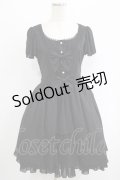 axes femme kawaii / レイヤード風ワンピース M ブラック H-25-10-01-1009-AX-OP-NS-ZH