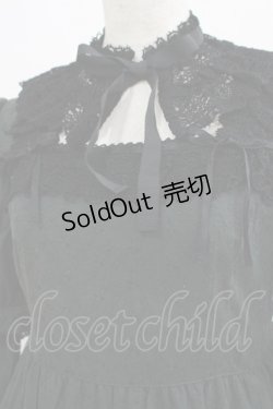 画像4: BABY,THE STARS SHINE BRIGHT / チョーカー付 ベビードール風ワンピース Free ブラック H-25-10-01-1001-BA-OP-NS-ZH