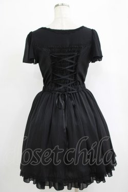 画像3: axes femme kawaii / レイヤード風ワンピース M ブラック H-25-10-01-1009-AX-OP-NS-ZH