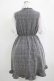 画像3: axes femme POETIQUE / チェックワンピース M グレー H-25-10-01-1010-AX-TO-NS-ZH