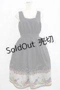 axes femme POETIQUE / トイマーチノースリワンピース M ブラック H-25-10-01-1012-AX-OP-NS-ZH