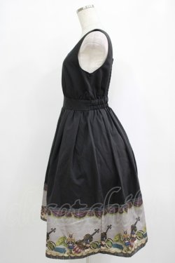 画像2: axes femme POETIQUE / トイマーチノースリワンピース M ブラック H-25-10-01-1012-AX-OP-NS-ZH