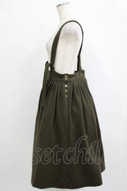画像2: mayla classic / Laprinp girls' schoolサスペンダースカート Free カーキ H-25-10-01-1019-LO-SK-NS-ZH