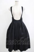 mayla classic / Laprinp girls' schoolサスペンダースカート Free ブラック H-25-10-01-1020-LO-SK-NS-ZH