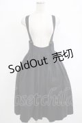 mayla classic / Laprinp girls' schoolサスペンダースカート Free ブラック H-25-10-01-1020-LO-SK-NS-ZH