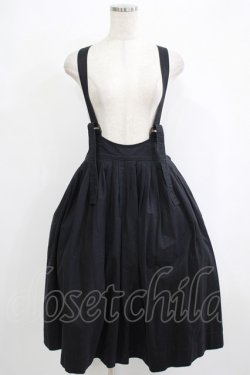 画像1: mayla classic / Laprinp girls' schoolサスペンダースカート Free ブラック H-25-10-01-1020-LO-SK-NS-ZH