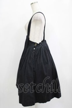 画像2: mayla classic / Laprinp girls' schoolサスペンダースカート Free ブラック H-25-10-01-1020-LO-SK-NS-ZH