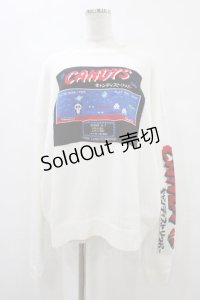 Candy Stripper / PLAY THE GAME KNIT  白 H-25-10-01-062-PU-TO-KB-ZH