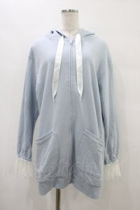 MILK / ジュエルパーカー  サックス H-25-10-01-063-ML-TO-KB-ZH