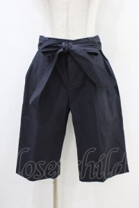 Jane Marple / リボンベルト付パンツ  ネイビー H-25-10-01-010-JM-PA-KB-ZH