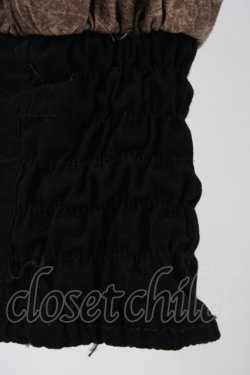 画像3: Ozz oneste / プリントコルセットパンツ  茶 H-25-10-01-013-OO-PA-KB-ZH