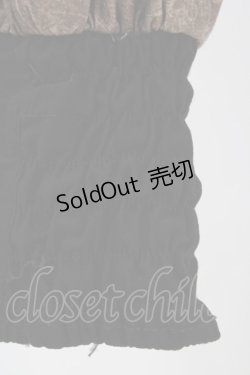 画像3: Ozz oneste / プリントコルセットパンツ  茶 H-25-10-01-013-OO-PA-KB-ZH