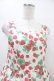 画像4: Jane Marple / Strawberry gardenのストラップドレス  白 H-25-10-01-027-JM-OP-KB-ZH (4)