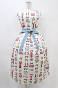 Jane Marple / ReLondonスクエアドレス  アイボリー H-25-10-01-028-JM-OP-KB-ZH